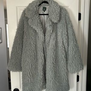 Woman’s winter coat.